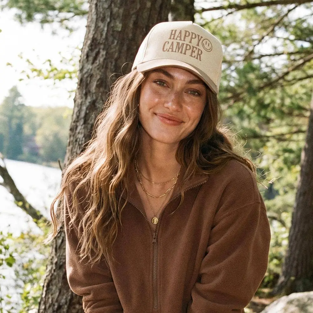 Happy Camper Trucker Hat