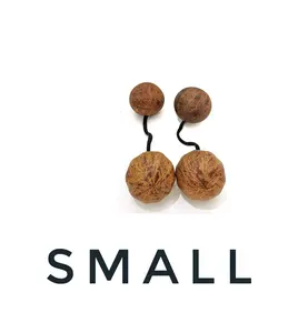 Asalato Shaker - small hand size kashaka handmade West African Percussion koshka Instrument with Unique Design and Traditional Sound