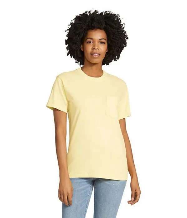 Comfort Colors Heavyweight Adult Pocket T-Shirt  6030  MEDIUM