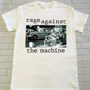 Rage Against The Machine 1992 Tour T-Shirt Size S-6XL, All Colors, Gift for Women Men, Made In USA, US Size S-6XL, 100% cotton, Classic Fit, Unisex T-Shirt