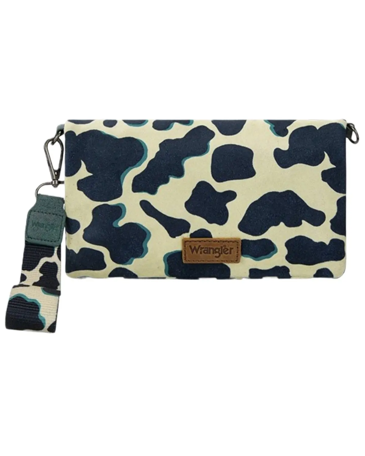 Wrangler Women's Women'S Cow Print Wallet Crossbody - Wg264-W106dtq