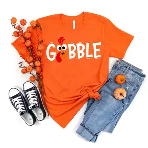 Gobble Thanksgiving Shirt, family thanksgiving shirts, funny Thanksgiving 2021, Fall Shirt, Thanksgiving T-Shirt Thanksgiving kids shirt