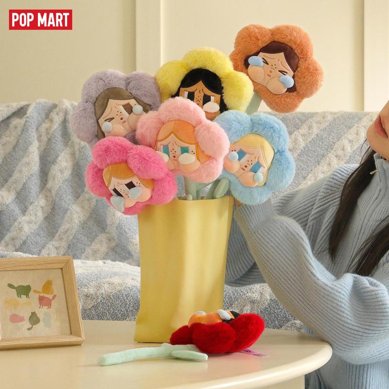 POP MART CRYBABY Sad Club Series Plush Flower Blind Box, Collectible Toys, Valentine’s Day Gifts