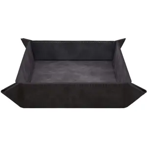 Foldable Dice Rolling Tray - Jet