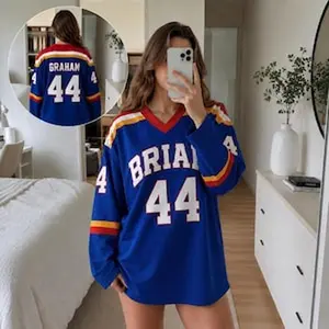 Personalized Briar University Hockey Jersey, Garrett Graham 44 Jersey, Off Campus Series Shirt, Hockey Romance Apparel