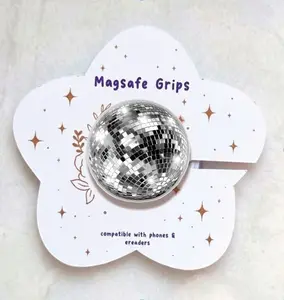 Silver Disco Ball Kindle Clear Case Cute Bookish Aesthetic Reader Design, Trendy Phone Accessory, Perfect Gift For Her