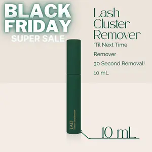 TAD Beauty 'Til Next Time Lash Remover 10ml - 30 Second DIY Lash Cluster Remover with Q-tip or Cotton Pad, Made in South Korea, Easy to Use Cleanser