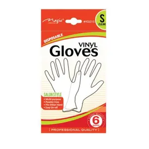 Magic Collection Disposable Vinyl Gloves 6 Gloves