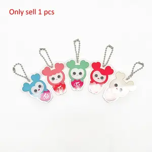 1 Piece,Kpop Keychain, Cartoon Anime Heart Creative Key Chain, Bag Pendant, Car Home Decor, Fashion Accessory,Birthday Gift,Celebrity Merchandise