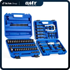 Orion Motor Tech Blind Hole Collet Bearing Race and Seal Puller Extractor Kit, Blue/ Red Slide Hammer Pilot Insert Inner Internal Bearing Removal Tool Set, 16PCS, car stuff, tool box, Automotie Repair Tools #TikTokShopStockUp