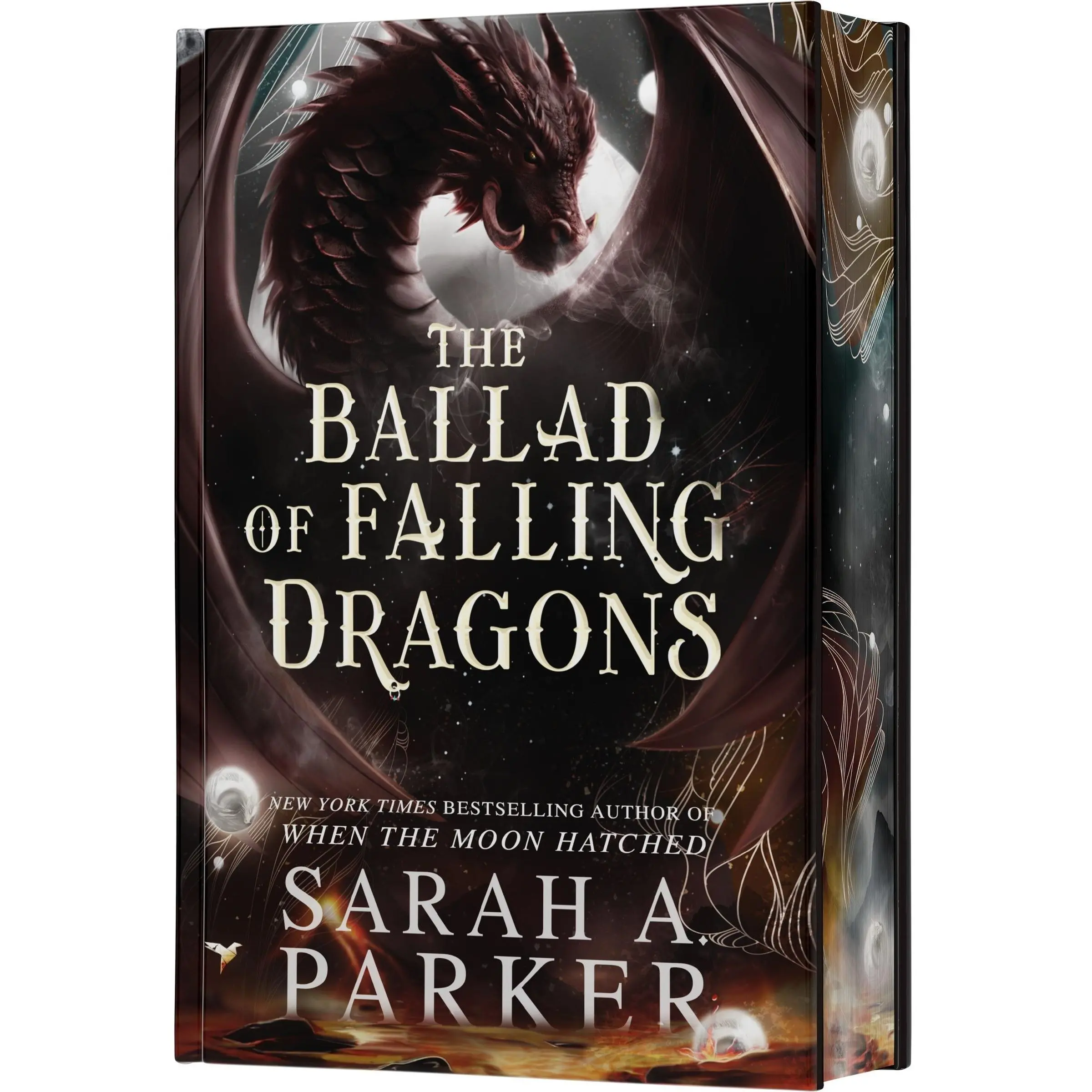 The Ballad of Falling Dragons (Deluxe Limited Edition): A Novel by Sarah A. Parker [Hardback Book]