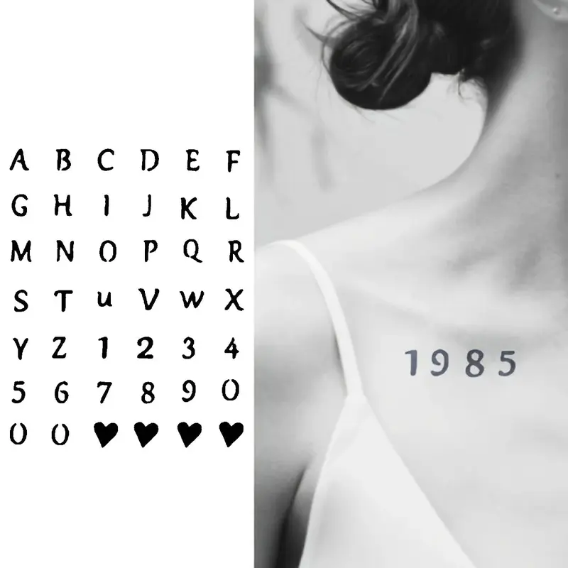 Handwritten Alphabet & Numbers