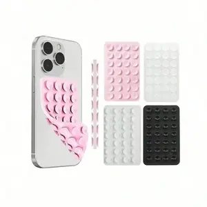 Silicone Suction Phone Case Mount,Phone Suction Grip,Octobuddy,Sticky Phone Grip, Adhesive Phone Stand Sticky For Cell Phone