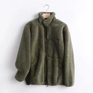 Warm Autumn Winter Unisex Windproof Fleece Jacket Fleece Coat