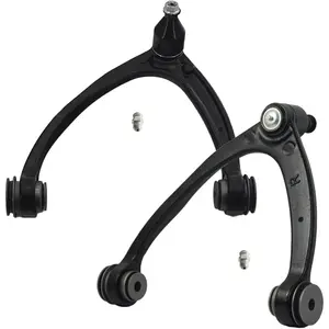 Greaseable Ball Joint Front Upper Control Arms – Compatible with Escalade, Silverado 1500, Sierra 1500, Tahoe, Yukon, Replaces K80669 K80670