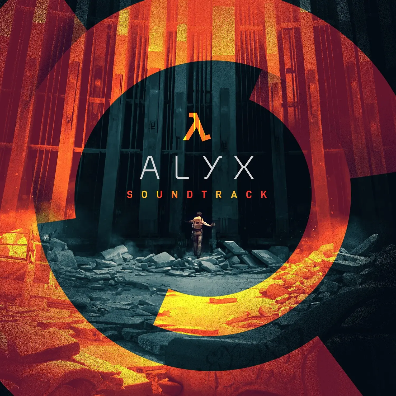Valve - Half-Life: Alyx (Original Soundtrack)  [VINYL RECORD - LP] Black, Colored Vinyl, Orange