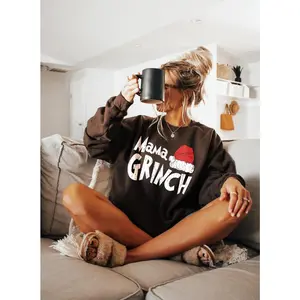 T-Shirt - Sweatshirt - Hoodie - Mama Grincmas. Sweatshirt, Christmas Mom Shirt, Christmas Mama Shirt, Holiday Mom Shirt, Grincmas. Mama Crewneck, Grincmas. Mom Hoodie.