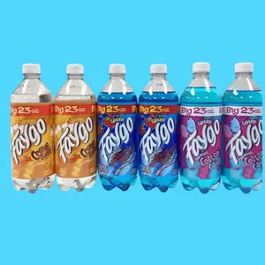 2 vanilla creme soda, 2 blueberry Razz, 2 cotton candy Faygo  Drink - 6 Pack Variety Pack - Tangy, Beverage