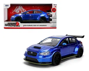 1:24 2016 Subaru WRX STI Widebody Blue JDM Tuners by Jada