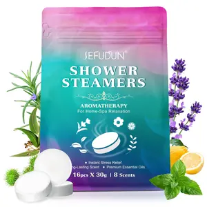 Sefudun Shower Steamers Aromatherapy 16 pcs, Birthday Christmas Gifts for Women Stocking Stuffers&Luxury Gift Box, Shower Bombs with Natural Essential Oils, Home Spa Stress Relief, Relaxation Self Care