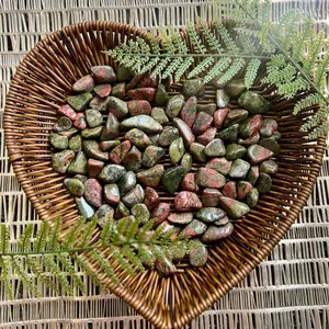 High Quality Unakite gemstone | tumbled stone