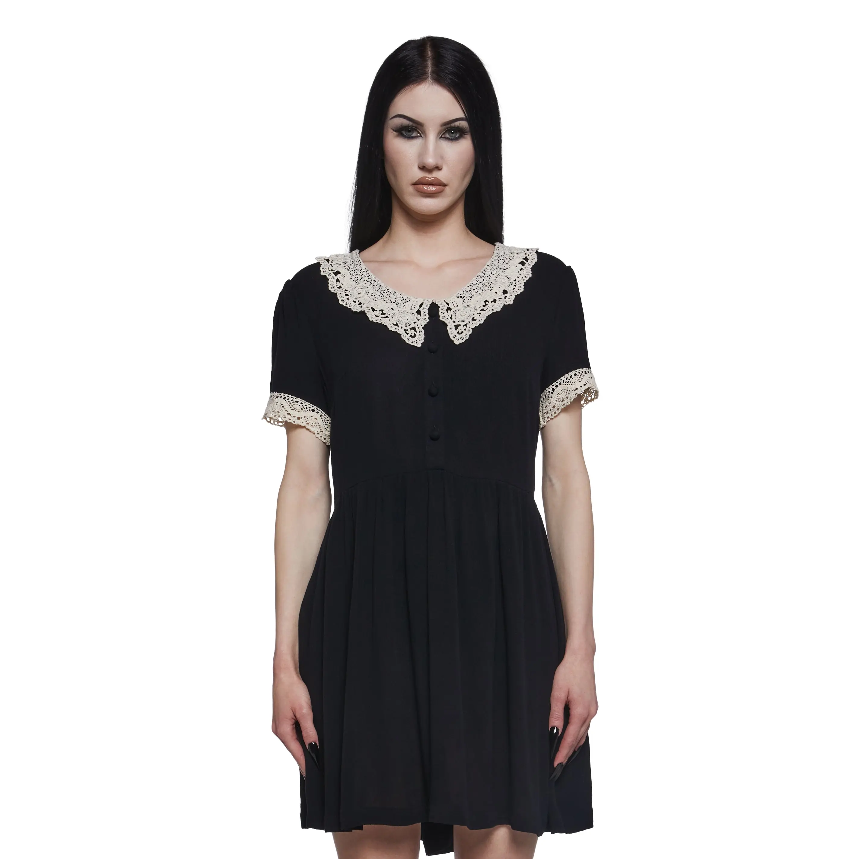 Goth Doll Mini Dress - TikTok Shop Goth Doll Mini Dress - TikTok Shop