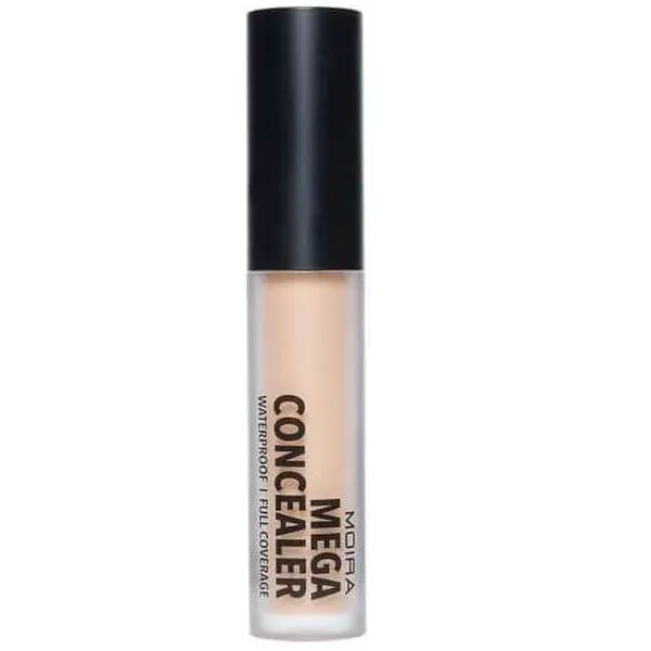 Moira Mega Waterproof Concealer, Long-Lasting Full-Coverage Makeup for Dark Circles & Blemishes