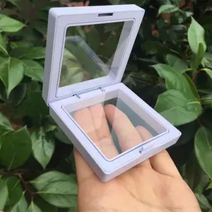 PE Float Film Jewelry Display Box Transparent Jewelry Packaging Box Necklace Storage Box