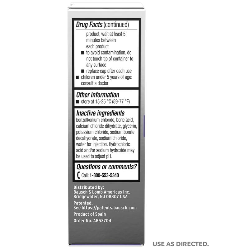 LUMIFY Eye Drops for Red Eyes, Redness Reliever for Brighter Looking Eyes, Works in 1 Minute & Lasts Up to 8 Hours, Eye Drops, 0.08 Fl Oz (2.5 mL)