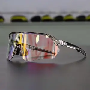 Unisex Photochromic UV400 Sports Eyewear - Modern Windproof Lightweight Sports Glasses, UV Protection Eyewear for Outdoor Cycling, Hiking, Men Women Daily Wear, Modern Sports Eyewear