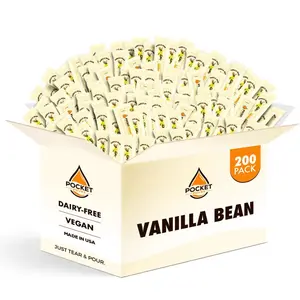 Pocket Pours Vanilla Bean Coffee Syrup - 200 Count