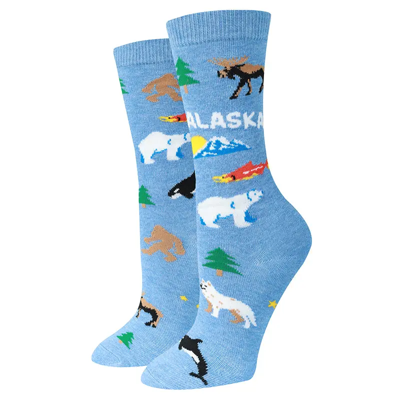 Ladies Alaska Icons Destination Socks