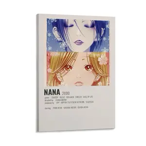 Nanas Anime Poster  Print Art Wall Painting Canvas  Gifts Modern Bedroom Decor (6) Canvas Poster Bedroom Decor Sports Landscape Office Room Decor Gift Frames Ornaments