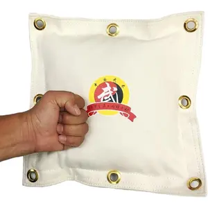 Durable Canvas Wall Punching Sand Bag, Striking Sandbag for Wing Chun Kung Fu Boxing Training