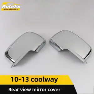 Suitable for Dodge 10-13 Journey Rearview Mirror Cover Sequins Journey Rearview Mirror Reflective Mirror Decoration Stickers Accessories