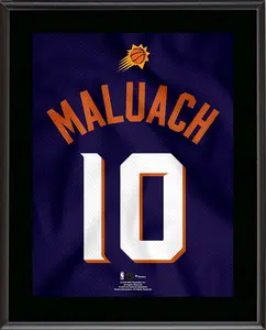 Khaman Maluach Phoenix Suns 10.5" x 13" Jersey Number Sublimated Player Plaque