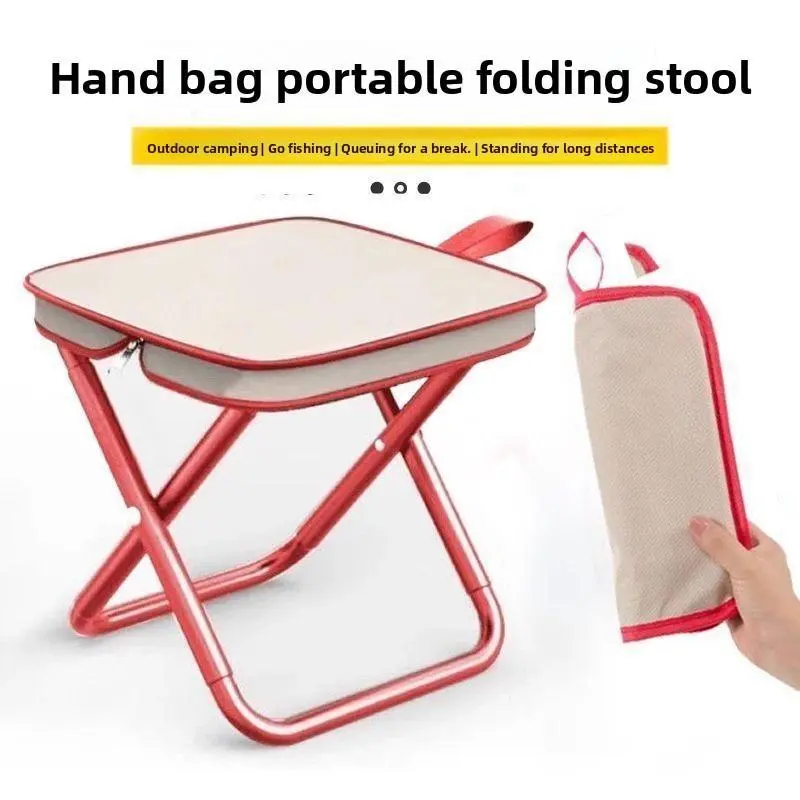 Ultra-Light Collapsible Stool - Lightweight Foldable Chair for Camping, Emergency Outdoor Use, Portable Chair