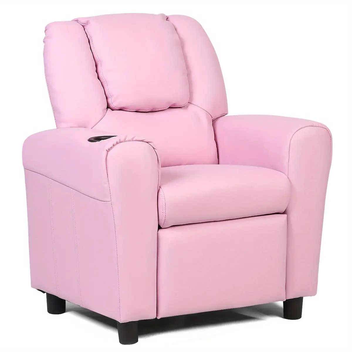 Furniture Decoration LIFEZEAL Kids Sofa Recliner Couch Armchair W/Footrest Cup Holder Living Room Bedroom New
