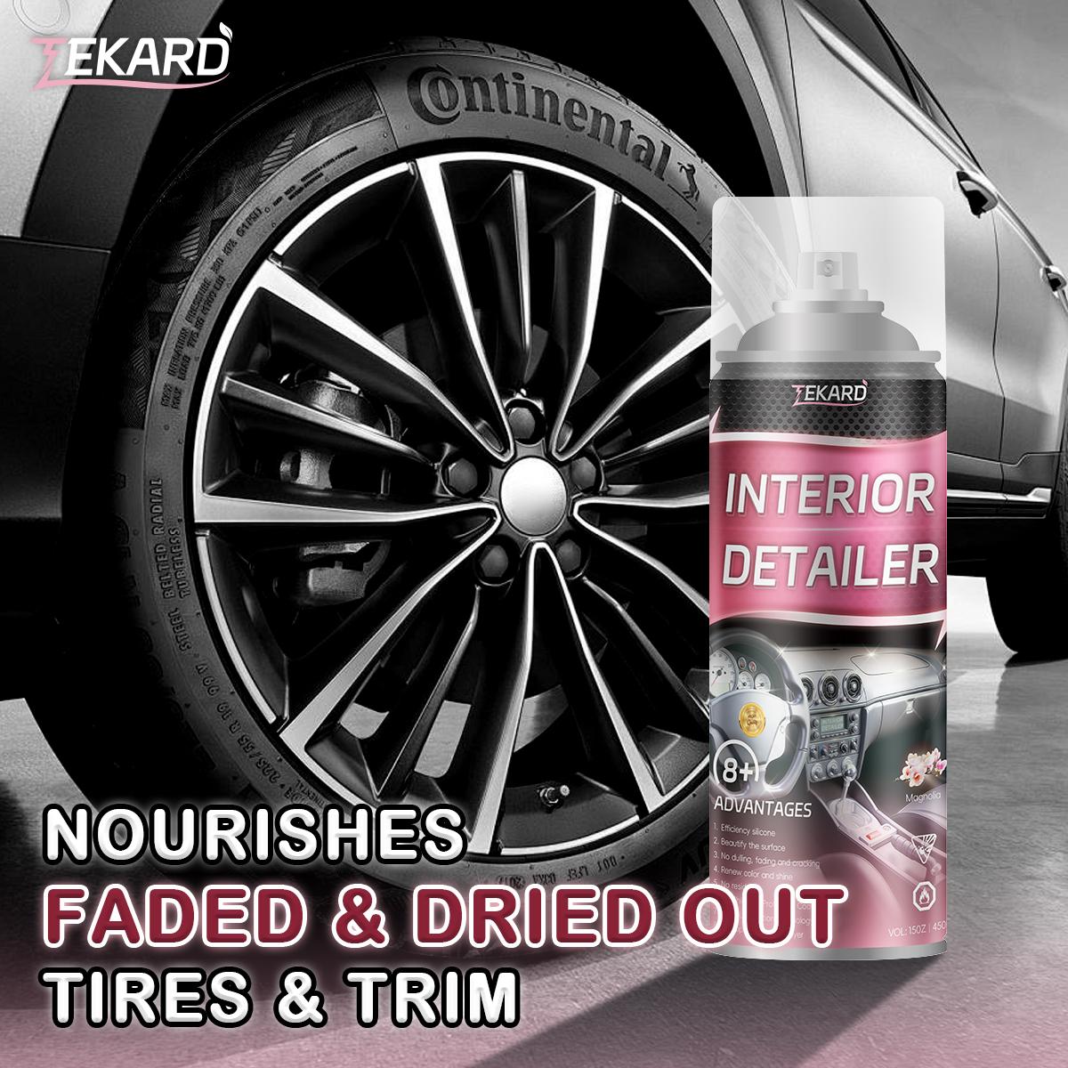 Car Interior Detailer and Protectant with UV Protection Against Cracking and Fading, Car Interior Maintenance & Cleaning, Non-Greasy, Satin Finish