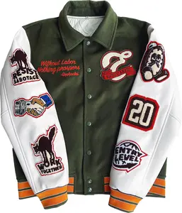 "Built By Labor" Varsity Jacket