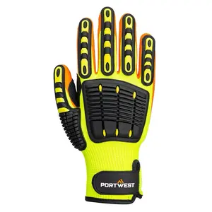 Heavy Duty Padded Palm Gloves Anti Impact Superior Quality Impact 13 Nitrile Reinforced Palm Glove
