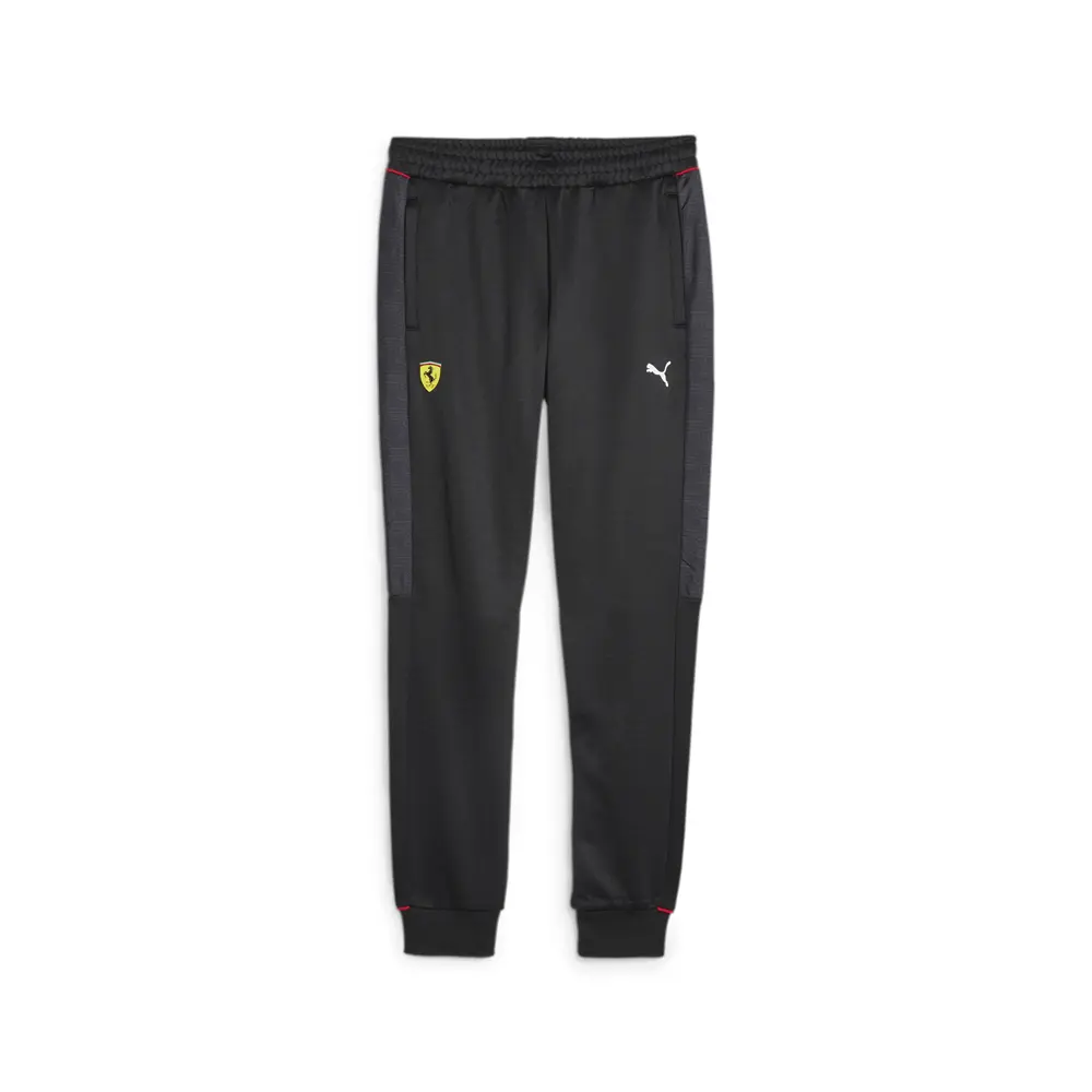 PUMA Mens Scuderia Ferrari Race Mt7 Pants Casual Moisture Wicking - Black