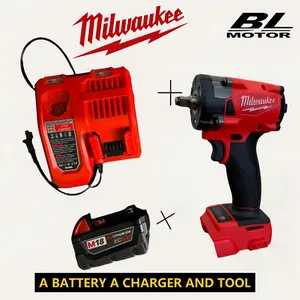 3/8 Cordless Impact Gun | Lightweight for Machinery & Home Repairs