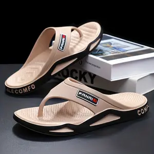 Men's Fashion Flip-Flops Comfortable PVC Material,Arch Support Comfort Casual Outdoor sandals slippers Footwear Accessories Bridal Dance White Boy different slippers Black Classic Walking Shoes Chef arch support Summer Knee dark gray Nail flip flops