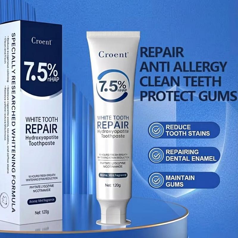 Croent Hydroxyapatite whitening premium toothpaste