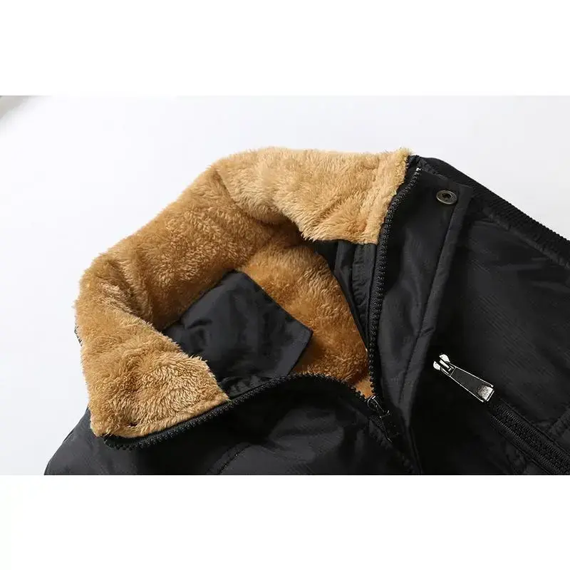 BIGWIG Men's Winter Vest Jacket, Fleece-lined Down Vest, Warm and Casual Quilted Vest, Bubble Lambswool Vest Jacket, Fleece-lined and Thick Down Cotton Vest BIGWIG Men's Winter Vest Jacket, Fleece-lined Down Vest, Warm and Casual Quilted Vest, Bubble Lambswool Vest Jacket, Fleece-lined and Thick Down Cotton Vest