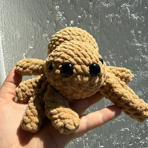 Crochet Brown Spider