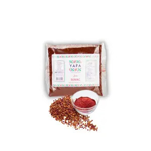 YAFA Turkish sumac - Sumac Spice powder – Middle Eastern Spices- Taste of Palestine - 100% Natural and Handpicked Sumac Berries 400g