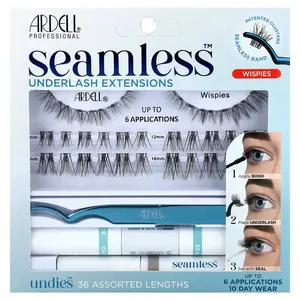 Ardell Seamless™, Underlash Extensions Kit, Wispies , 39 Piece Kit