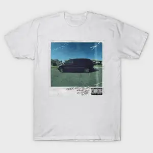 Kendricks S Lamar Good M.A.A.D City Album Shirt Trendy Graphic Tee Raphip Hop Music T-Shirt Kendricks S Lamar Cotton